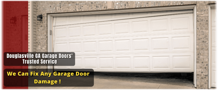 Garage Door Off Track In Douglasville GA